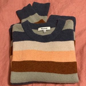Madewell stripe sweater size xs